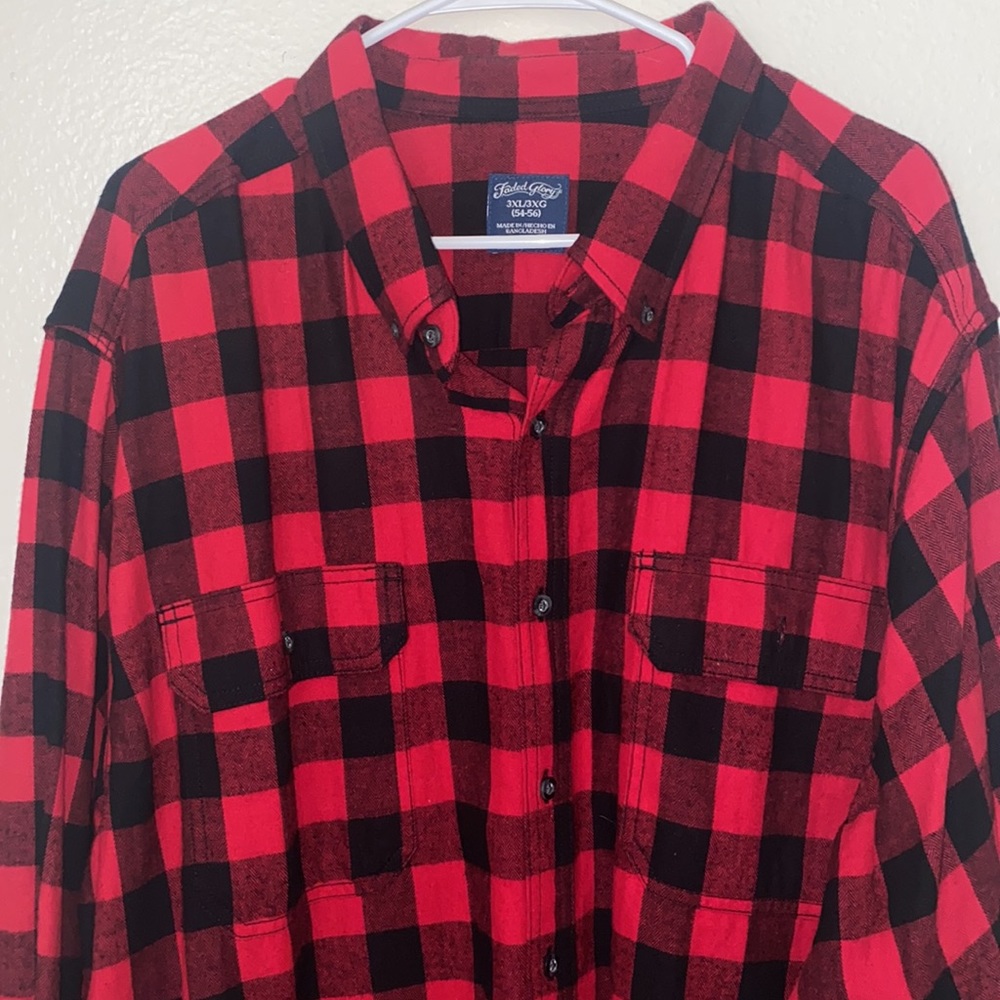 Faded Glory men's flannel